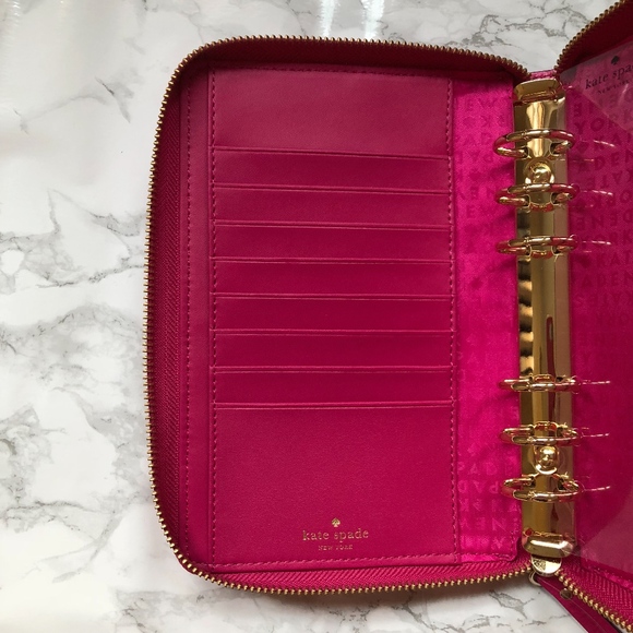 Kate Spade Zip Around Personal Organizer NWT - Picture 2 of 5